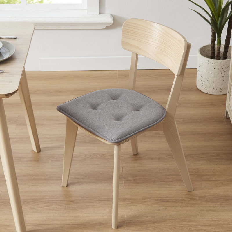 Coussin de chaise 2 pièces, gris
