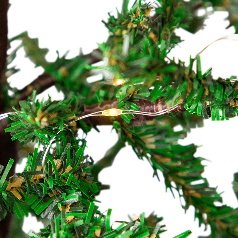 Artificial Pine Christmas Tree with Lights
