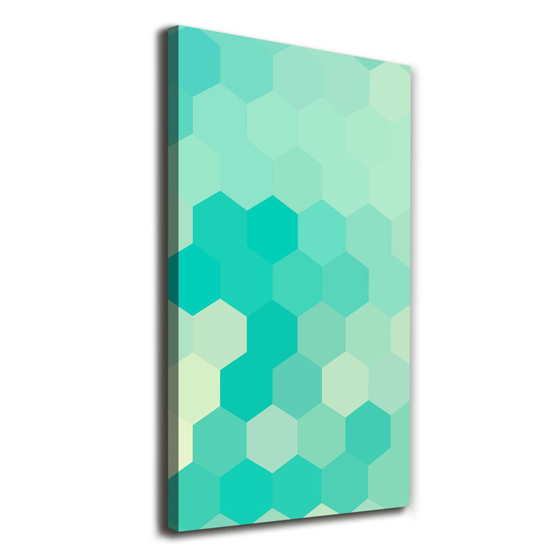 Geometric Background - Wrapped Canvas Print