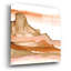 «Desertscape V» par Chris Paschke, art mural en verre acrylique-201029489