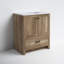 Soma 30'' Single Bathroom Vanity with Engineered Marble Top-504881384
