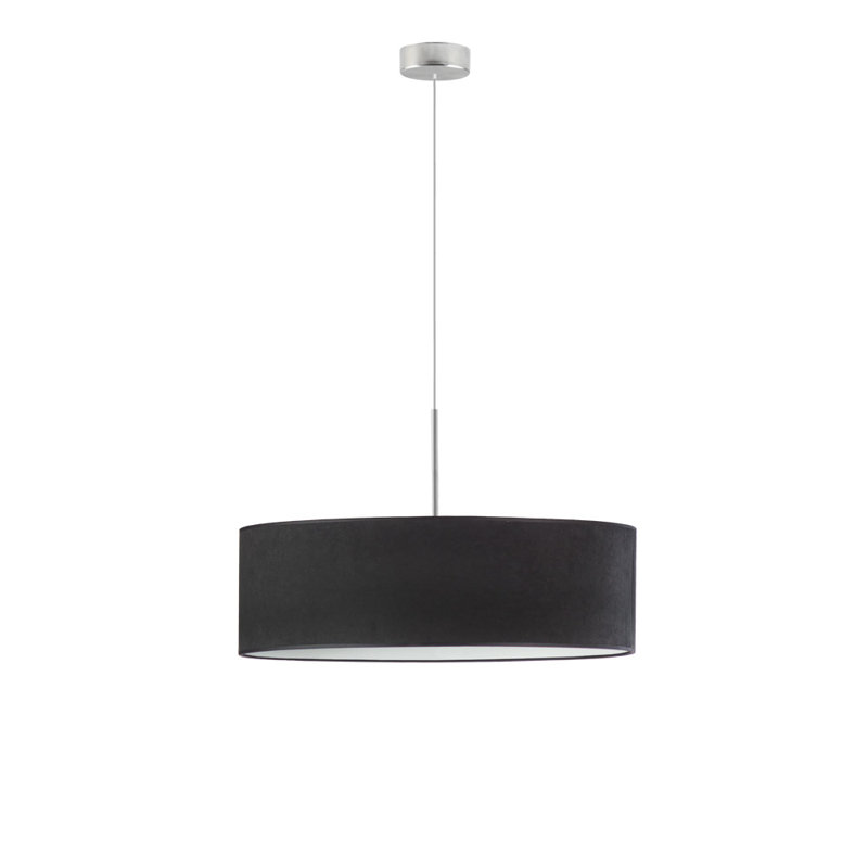 5 - Light Drum Pendant, Black