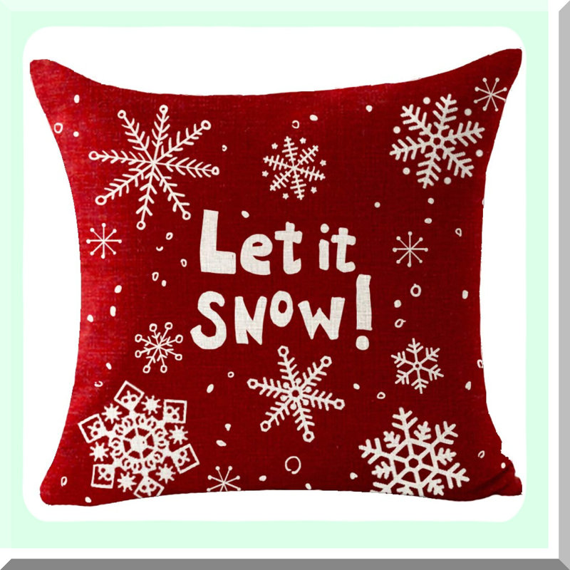Snowflake Blessing Winter Pillowcase Set
