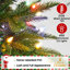 Arbre de Noël épinette pré-éclairé-102355363