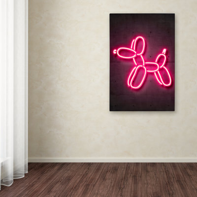 'Balloon Dog' Graphic Art Print on Wrapped Canvas