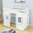 Gabriella-Frances Kids Loft Bed with Ladder-1187112116-1187112118