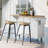 Kitchen Cart With Rubber Wood Drop-Leaf Countertop-868666011