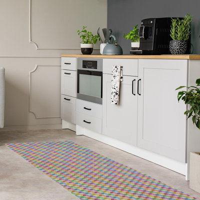 Chenille Geometric Indoor Rug