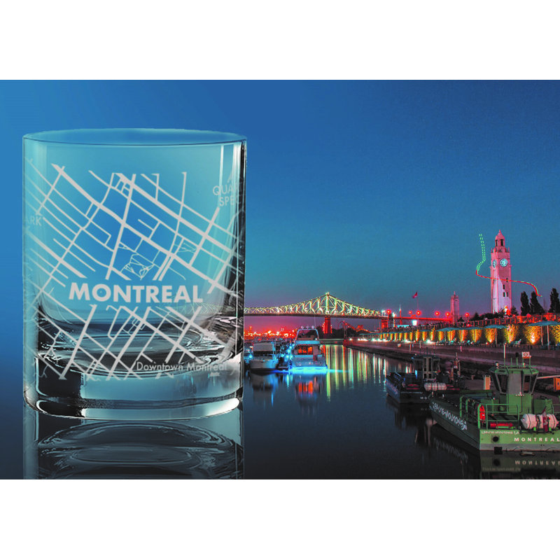 Ensemble de verre en cristal à l 11 oz 6 pièces