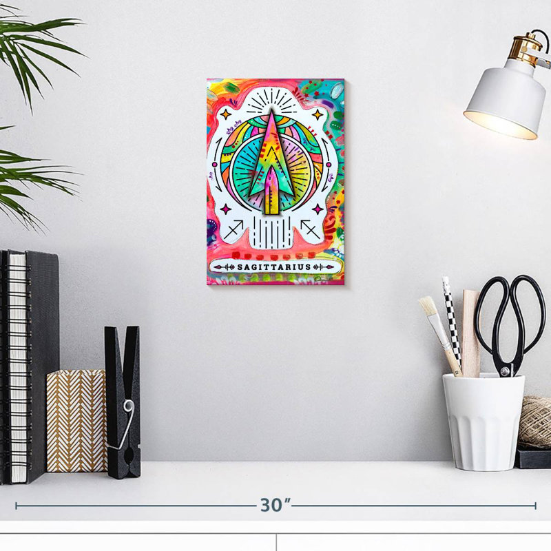 Adella Colorful Sagittarius, 12" H x 8" W