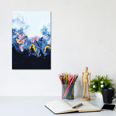 Deep Blue Rainbow - Print on Canvas