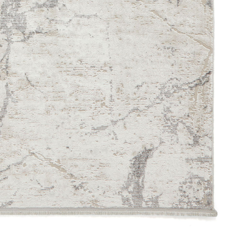 Mirage Daedra Machine Woven Grey Area Rug, Rectangle 80 x 150cm