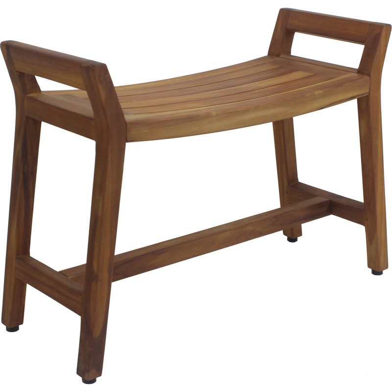 Asia Ascend 31" W Teak Shower Bench
