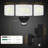 100W Led Security Lights With Motion Sensor, 9000Lm Super Bright Outdoor Floodlight, Ip65 Waterproof Hardwired Exterior Light For Garage Yard Driveway