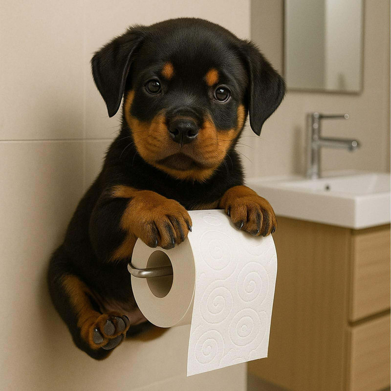 Papier hygiénique pour chien Hundepapierhalter, B