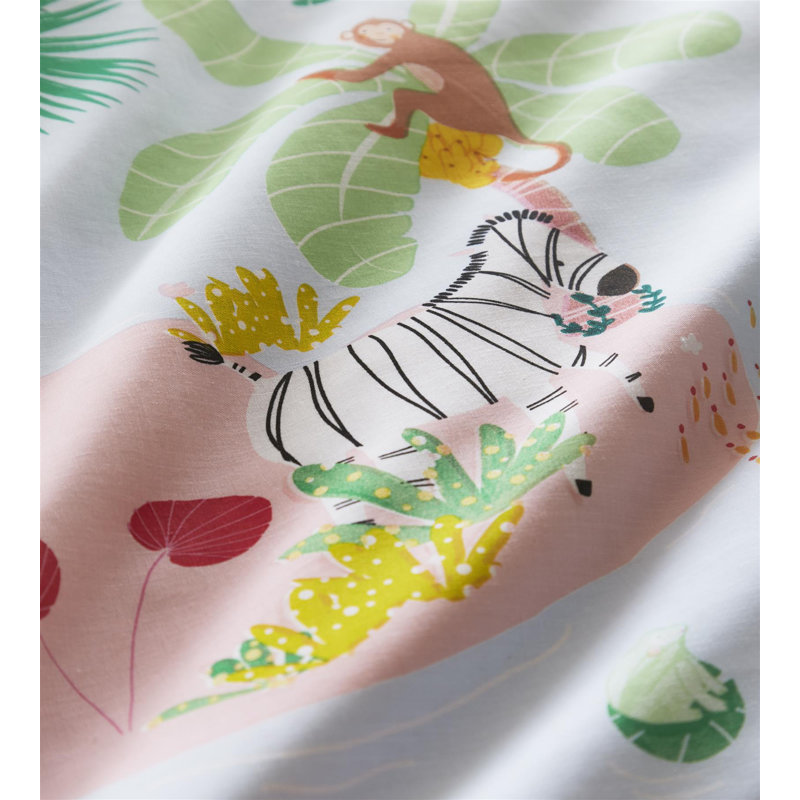 Burk Polyester Dots Duvet Cover Set with Pillowcases, Toddler 1 Pillowcase
