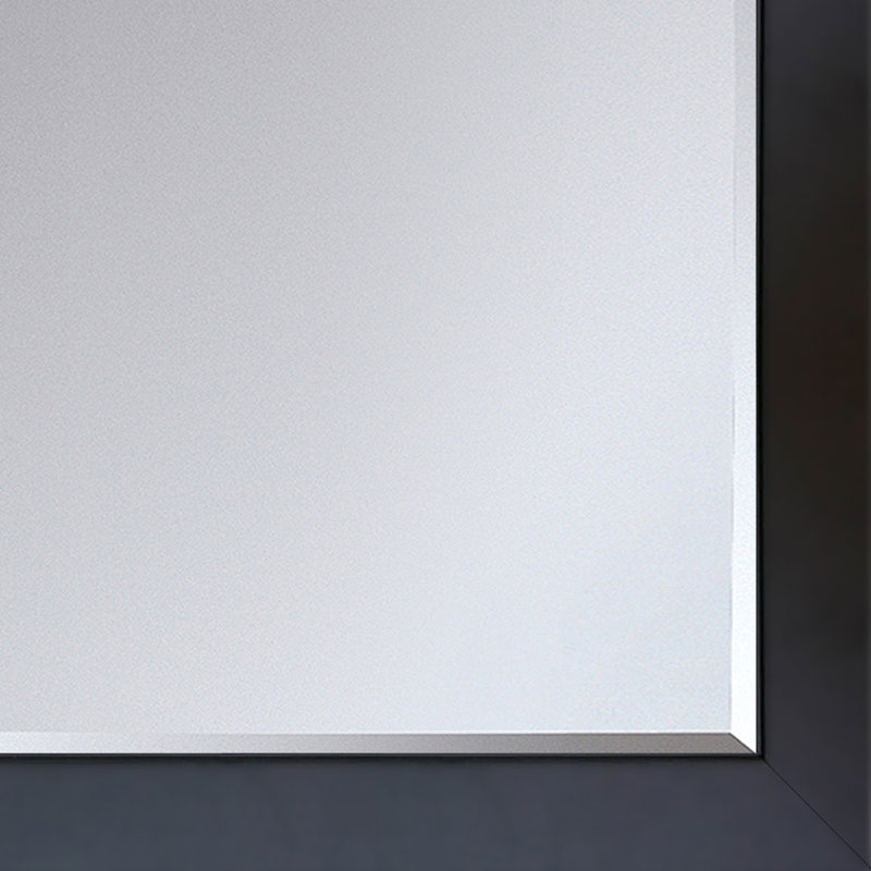 Wood Rectangle Wall Mirror