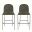 Tabouret de bar rembourré en métal-967506409