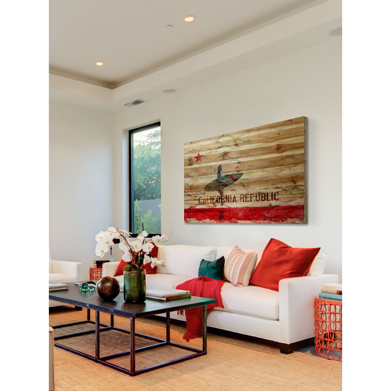 Reproduction d’art sur bois, "the republic" par parvez taj, 24 po x 36 po