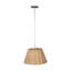 Luminaire suspendu en rotin festonné