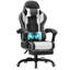 Inbox Zero Adjustable Reclining Ergonomic Swiveling PC & Racing Game Chair