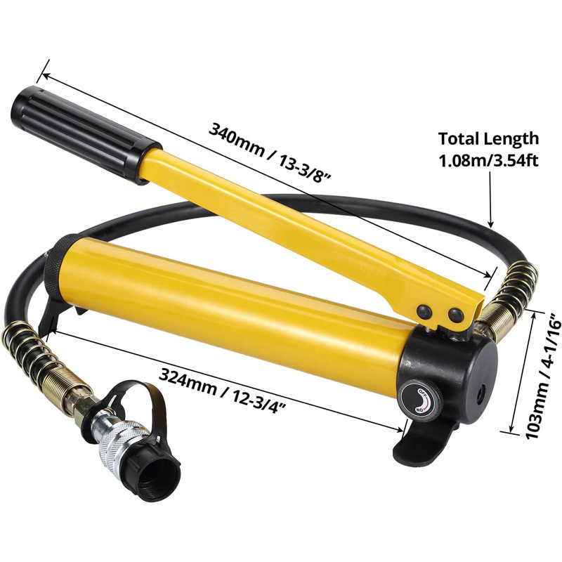 Portable Manual Hydraulic Lifting Pump