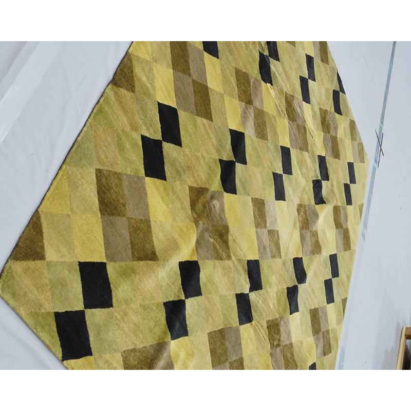 Argyle Wool Geometric Area Rug, Rectangle 9' x 12'
