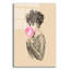  «Victorian Lady Misbehaving 2» par Alicia Longley, art mural en verre acrylique, 12 po x 16 po