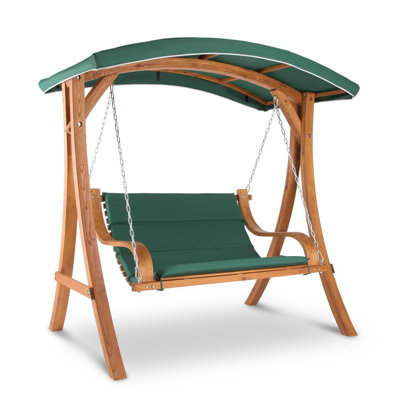 Blumfeldt 2 Person Porch Swing with Canopy