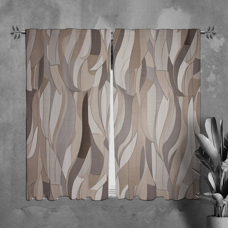 Selvete Room Darkening Curtain Pair, 20" W x 61" L