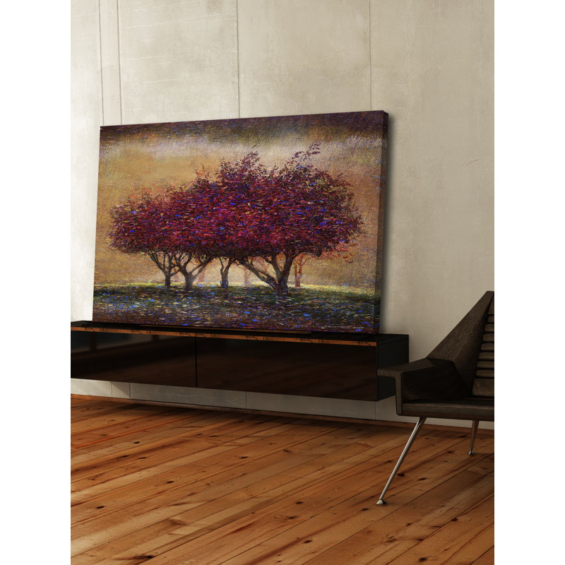 " Crabapple Blossoms " by Chris Vest, 12" H x 18" W