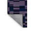 Tapis bleu à carreaux lavable à la machine-535042345
