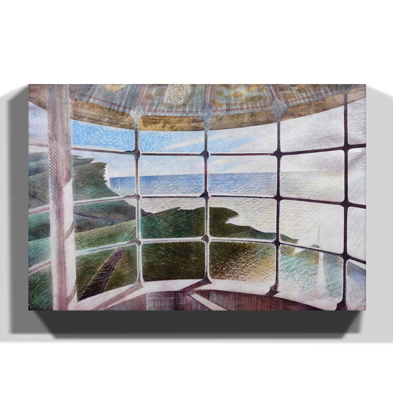 Eric Ravilious - Wrapped Canvas Painting, 70cm H x 100cm W