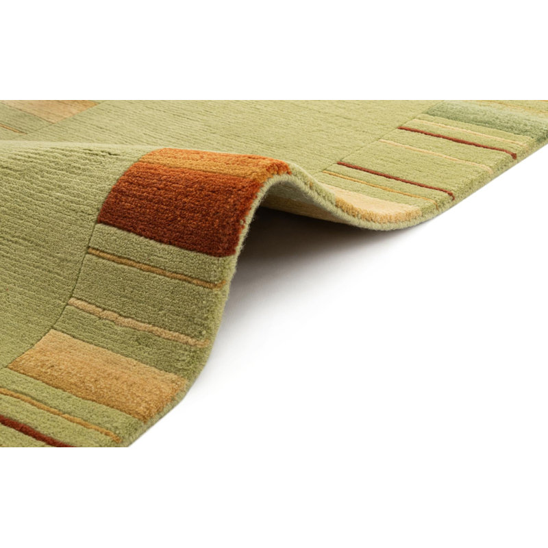 Tapis de couloir olive Jahiem