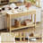 47.2" Fluted Console Table With 3 Drawers