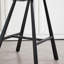 Upholstered Counter Height Bar Stool With Ergonomic Curved Backrest & Metal Frame(2PCS Sets)-2075685413