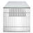 Gridiron Stainless Steel Dining Desk