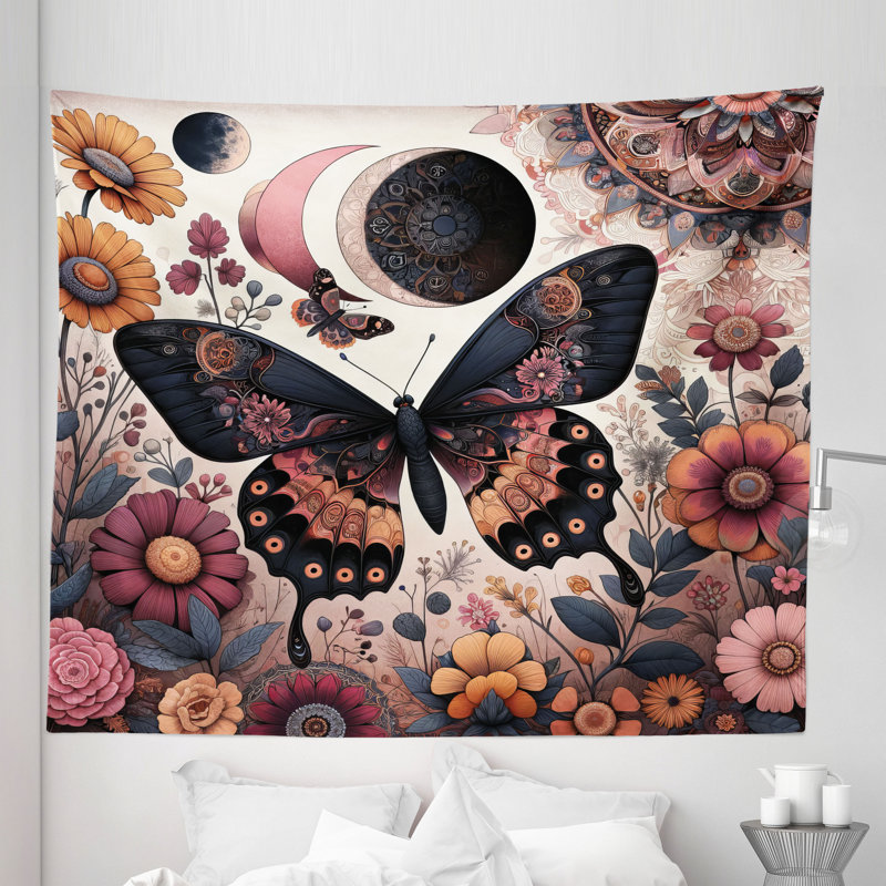 Tapisserie en microfibre, H 104 po x l 88 po