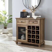 Straun Kitchen Pantry with Farm Doors and Microwave Shelf Laurel Foundry Modern Farmhouse