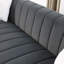 A Canapé Modern Channel, 3 places, Chesterfield-500637064