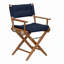 Chaise de réalisateur en teck Newport Premium avec coussins Draylon-500295892