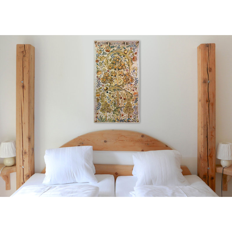 Floral Cotton Tapestry