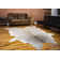 Novelty Abhinav Solid Color Handmade Cowhide 5' x 7' Area Rug in Natural/Light Gray