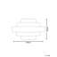 Taiki Linen Flush Mount
