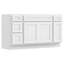 Base de meuble-lavabo simple 63 po seulement-95069370