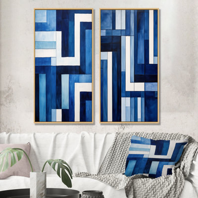 Crin - Ensemble de 2 reproductions d'art sur toile