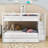 Jarrian Kids Full Over Full Bunk Bed with Trundle with Drawers-964086514