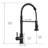 Topcraft Single handle Pull Down Kitchen Faucet-114570784