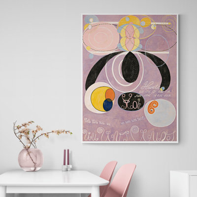 The Ten Largest No.6 by Hilma AF Klint - Wrapped Canvas Print