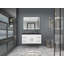 Ensemble de meuble-lavabo mural simple 48 po Campbell-Josh-953387017-953387018